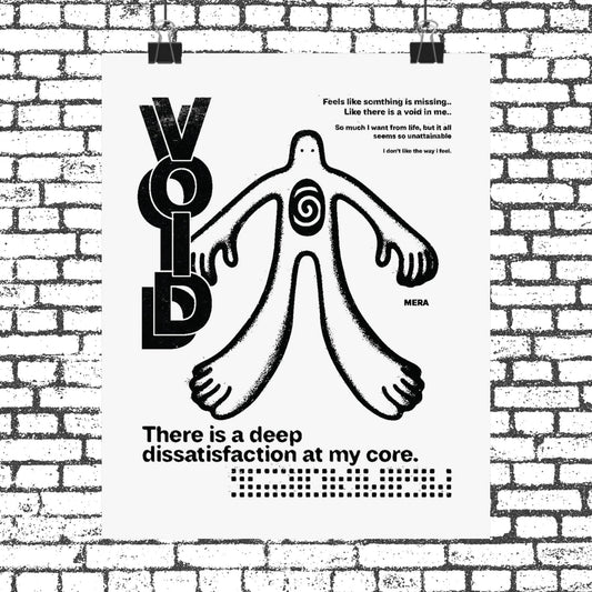 "Void" Design Matte Print