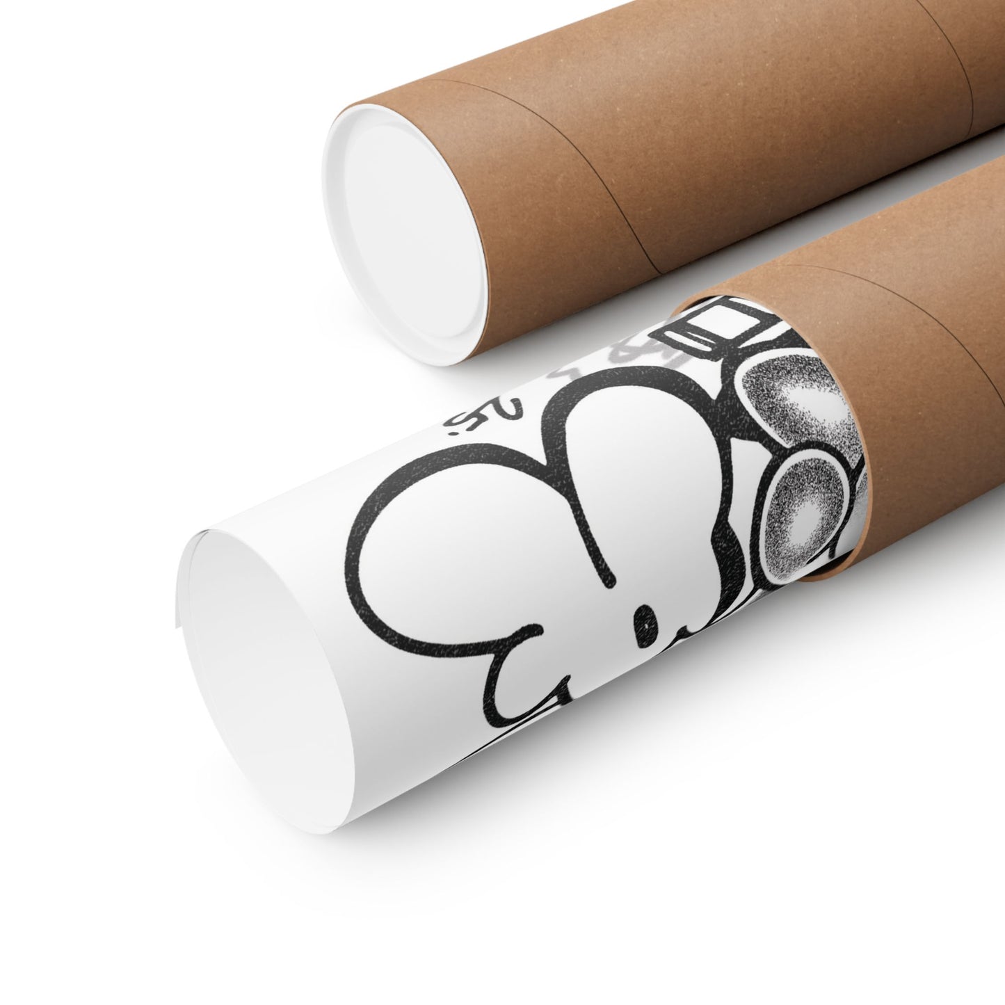 "Chao Throwie" Design Matte Print