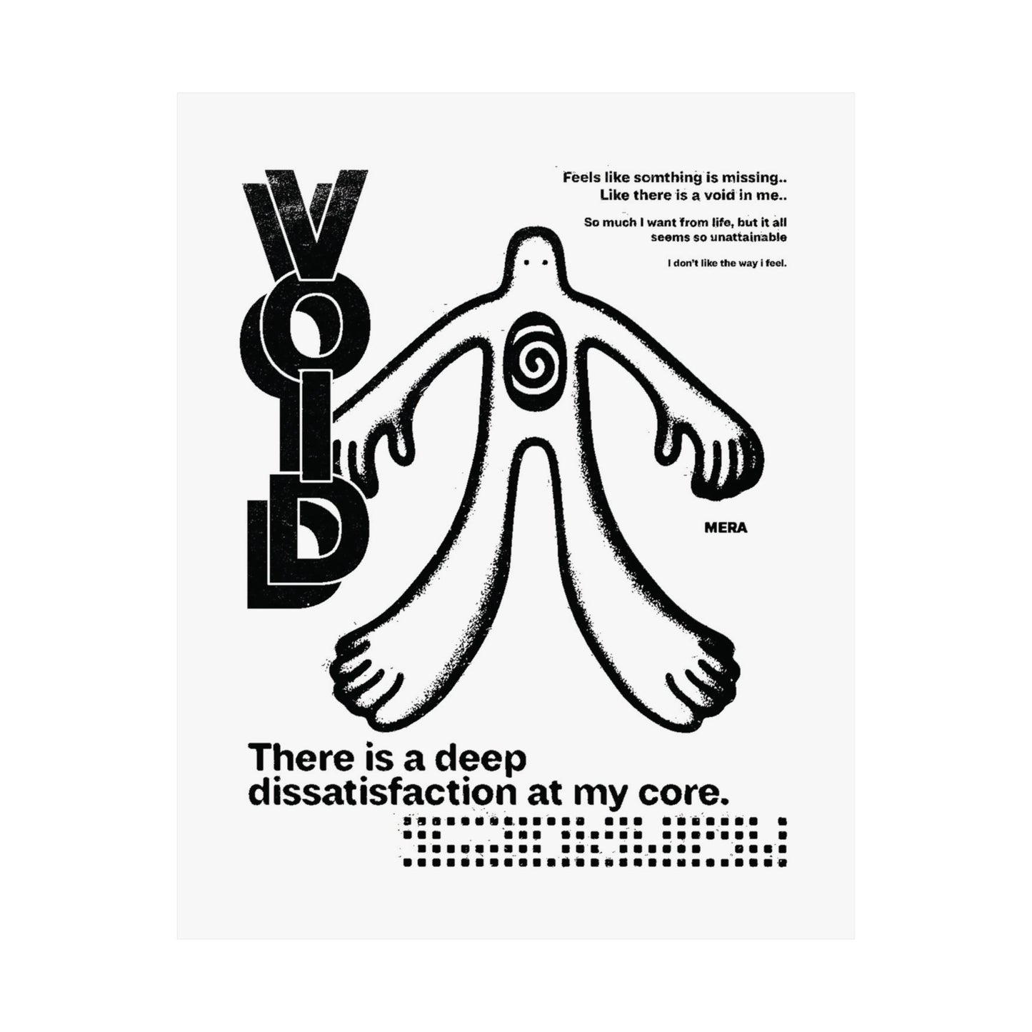 "Void" Design Matte Print