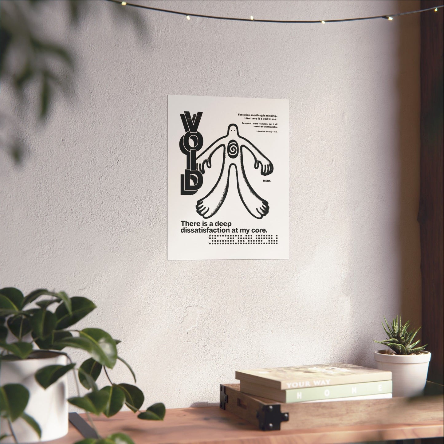 "Void" Design Matte Print